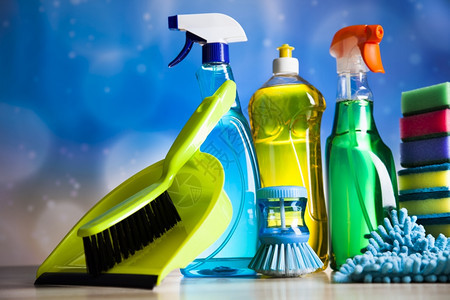 家庭清潔概念與清潔用品分類